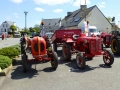 Esposition de tracteurs de l'association à Milizac