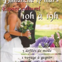 17 mars 2013 : Salon du mariage à Saint Renan